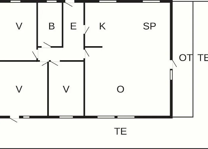 Holiday home 6 Person In Vaeggerlose-by Traum Boto By